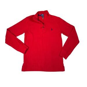 Polo Ralph Lauren Estate-Rib Quarter-Zip Pullover Sweatshirt Youth Medium 10/12
